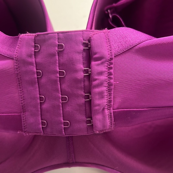 Cacique Purple Smooth Lightly  Lined Full Coverage Underwire Bra Size 44H - Picture 6 of 14